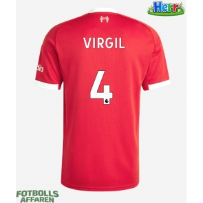 Liverpool Virgil van Dijk #4 Hemmatröja 2025-26 Kortärmad